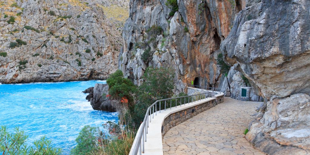 Wanderweg zum Strand Torrent de Pareis